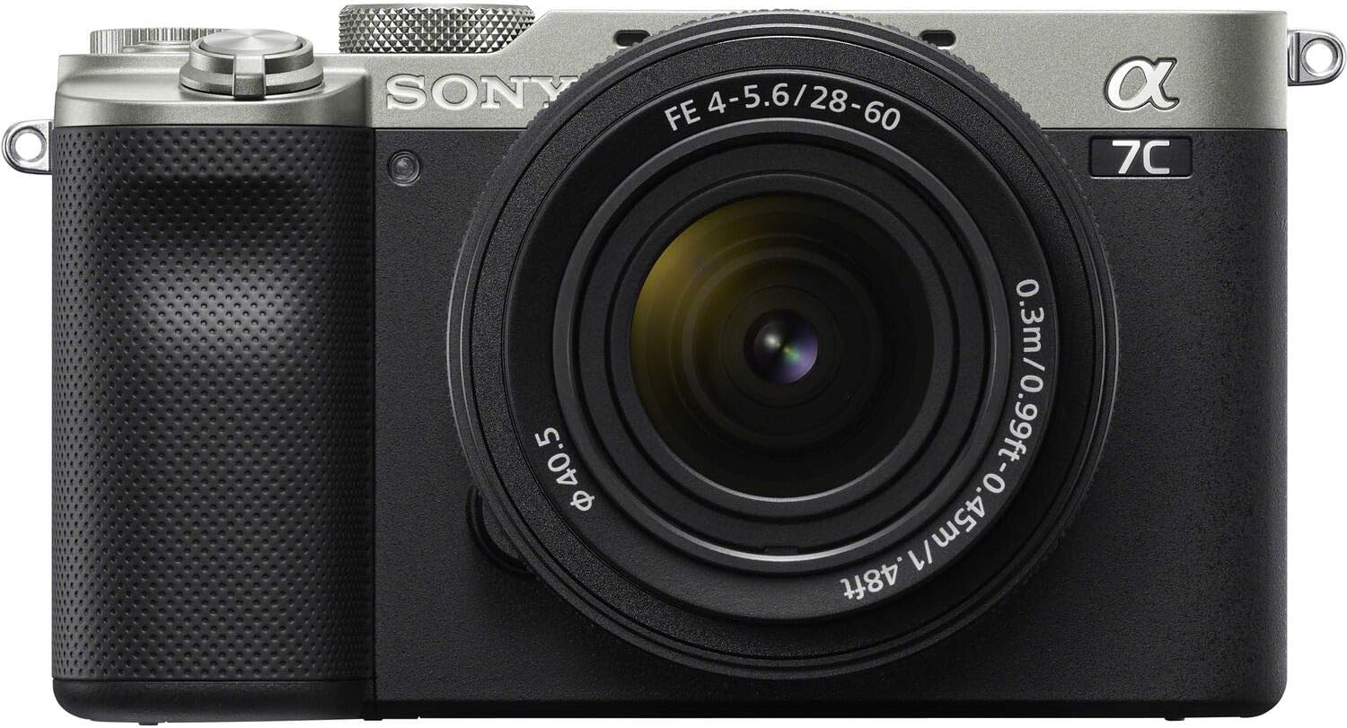 Silver Full-frame Compact Mirrorless Camera Kit X161