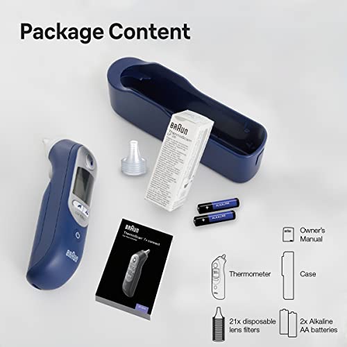Ear Thermometer with Color-Coded Digital Display R816