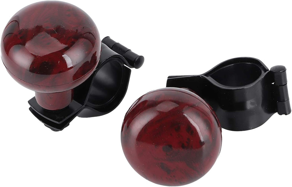 Mahogany Woodgrain Steering Wheel Spinner Knob K627