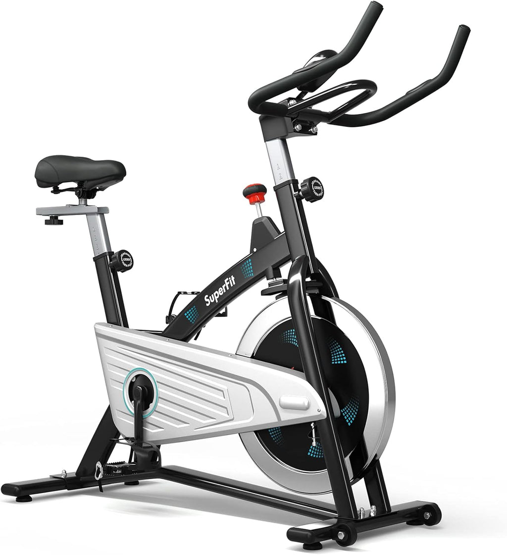 Magnetic Belt Drive Indoor Exercise Cycling Bike with LCD Monitor M583
