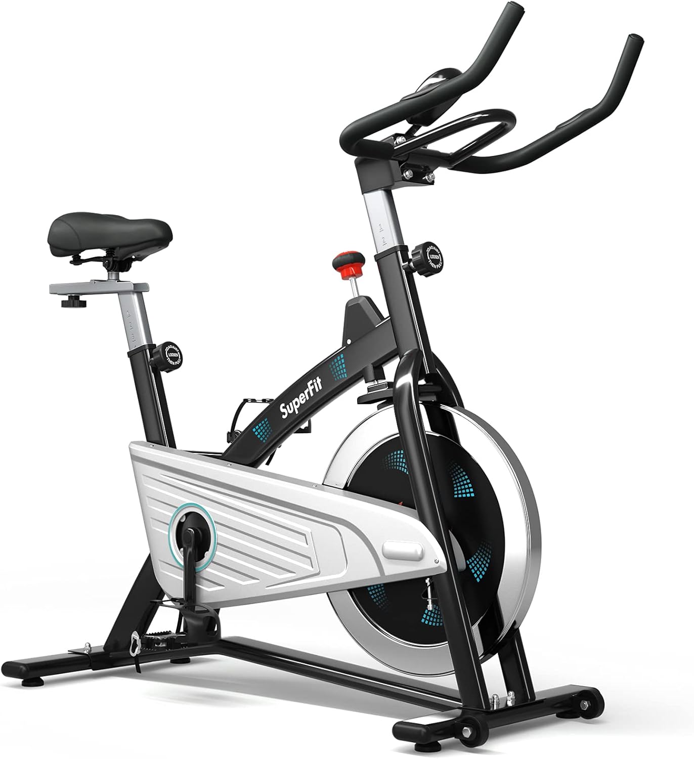 Magnetic Belt Drive Indoor Exercise Cycling Bike with LCD Monitor M583
