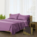100% Pure Egyptian Cotton Queen Size 4 PC White Sheets T884