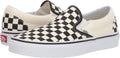 Classic Slip-On Checkerboard Black White Size 10.5 Women 9 Men W84402