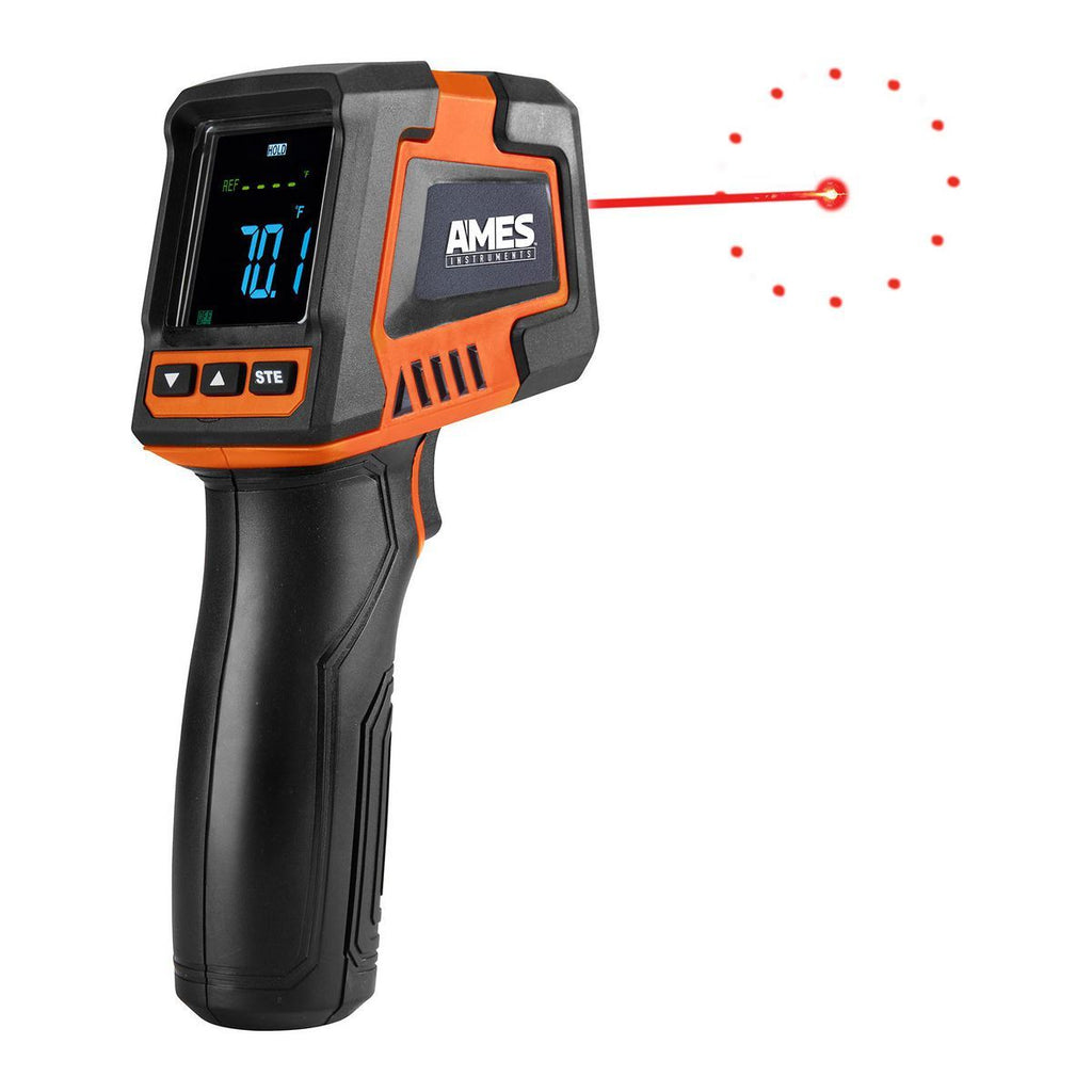 20:1 Infrared Laser Thermometer with Color Alarms A913152