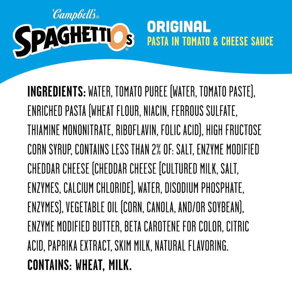 15.8 oz Canned Pasta (Pack of 6) F81711
