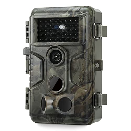 64MP 1296p Trail Camera with No Glow Night Vision I50614