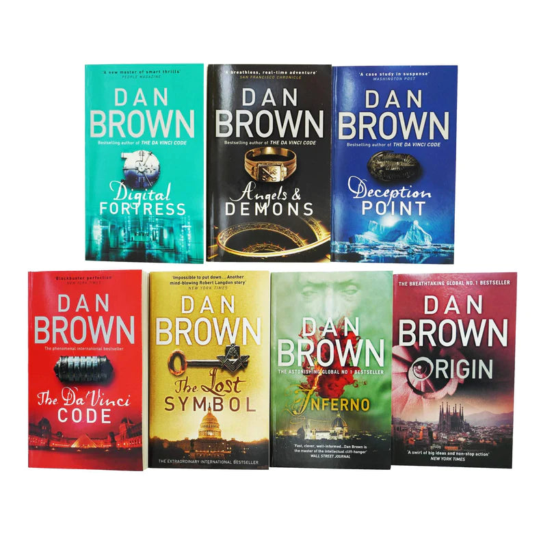 7 Books Paperback Fiction Set T6739
