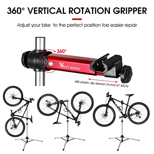 Adjustable Foldable Bike Repair Stand with Quick Release Q94177