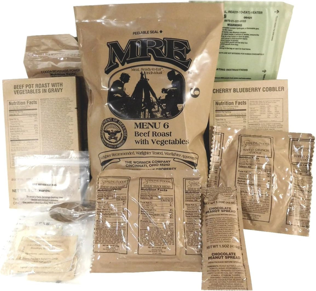 1 Pack Assorted Flavor MREs G19955