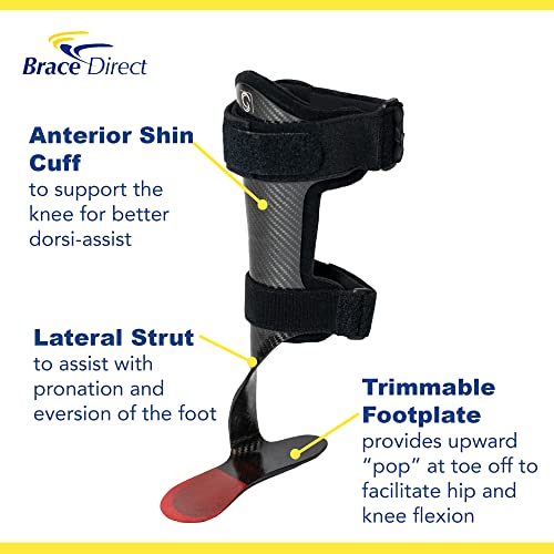 Lightweight Carbon Fiber AFO Brace Q964