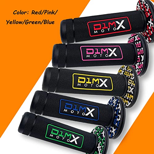 Red Non-Slip Rubber Motorbike Handle Grip F53459