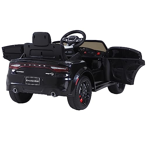 Orange 12V Electric Ride On Car with Remote Control Q82768