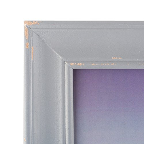 Antique Silver Distressed Wooden Picture Frame 8x10 G51096