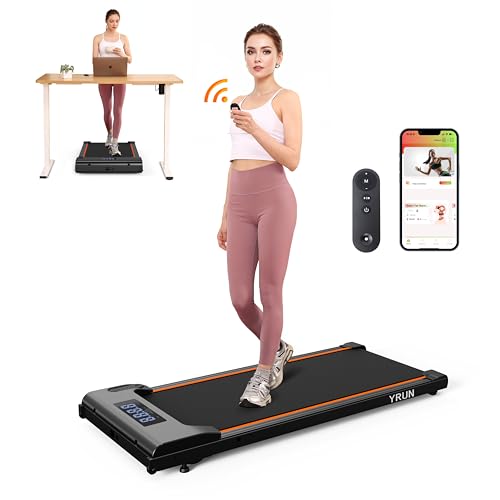 2.5HP Quiet Compact Under Desk Treadmill with Remote Q288