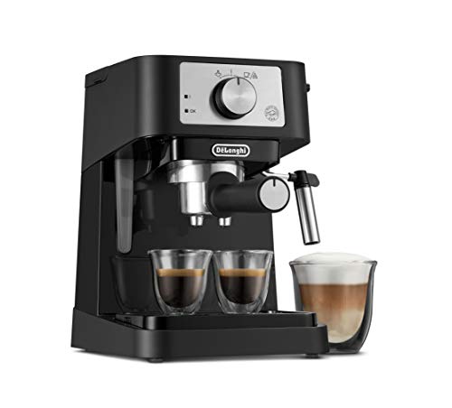 Manual Espresso Machine with 15 Bar Pump and Milk Frother S675