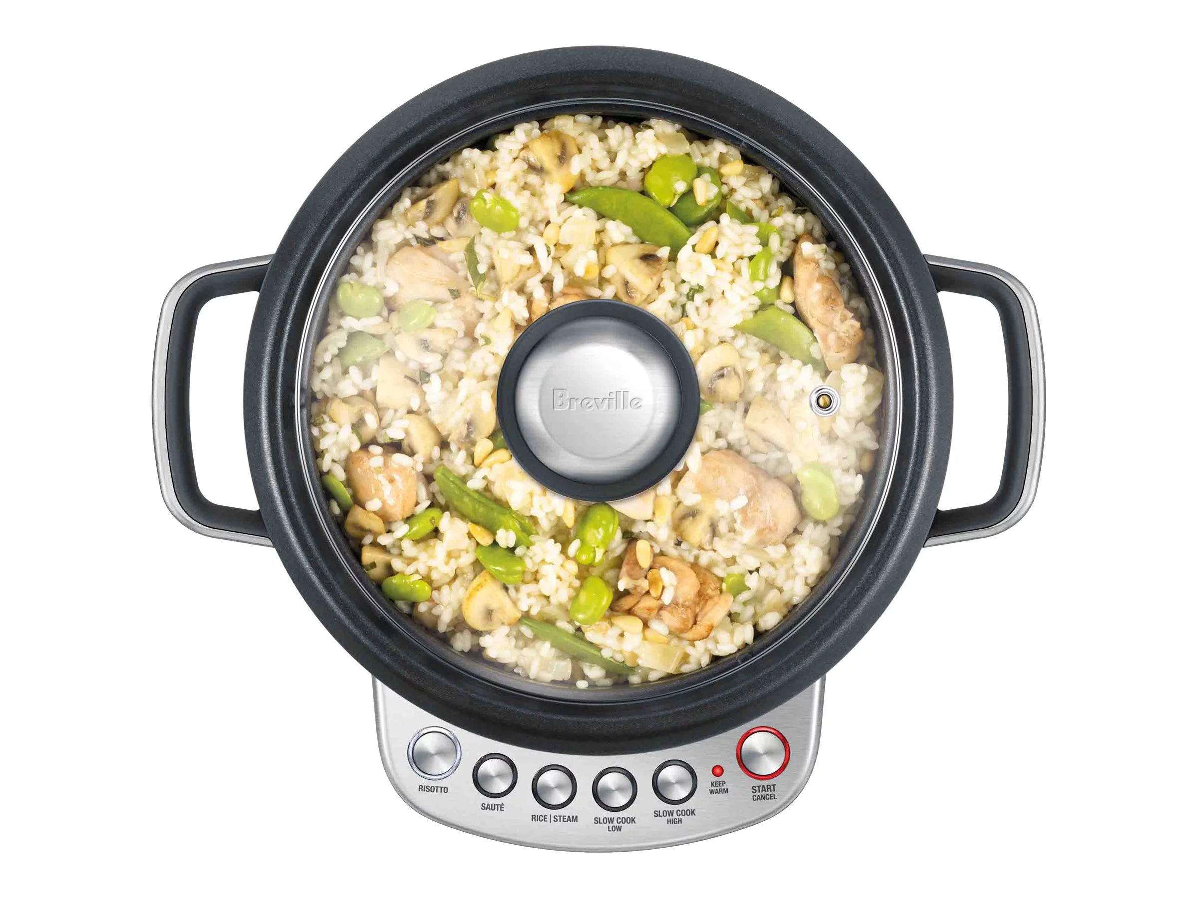 4 QT Slow Cooker Rice Cooker and Steamer X790806