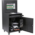 Black Deluxe LCD Industrial Computer Cabinet E753548