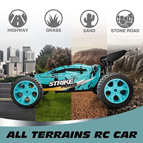1:18 2WD RC Buggy Blue J735293