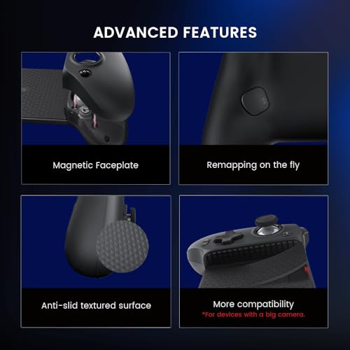Bluetooth Mobile Game Controller with Hall Effect Joysticks L979