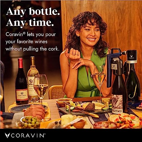 Black Wine Preservation System with 2 Argon Gas Capsules Q95273