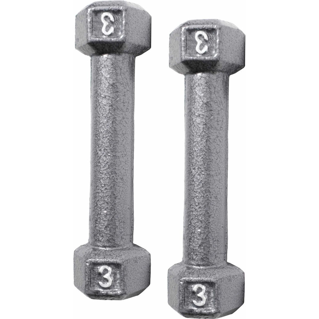 Cast Iron Dumbbell, 25 Lb. Pair D2229
