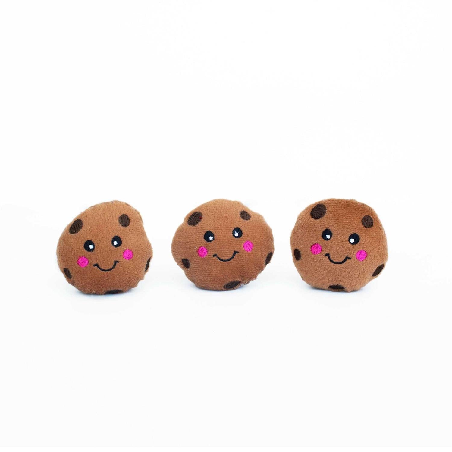 3-Pack Plush Dog Toy E92866