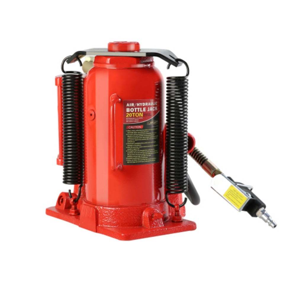20 Ton Air Hydraulic Bottle Jack with Manual Hand Pump B7788