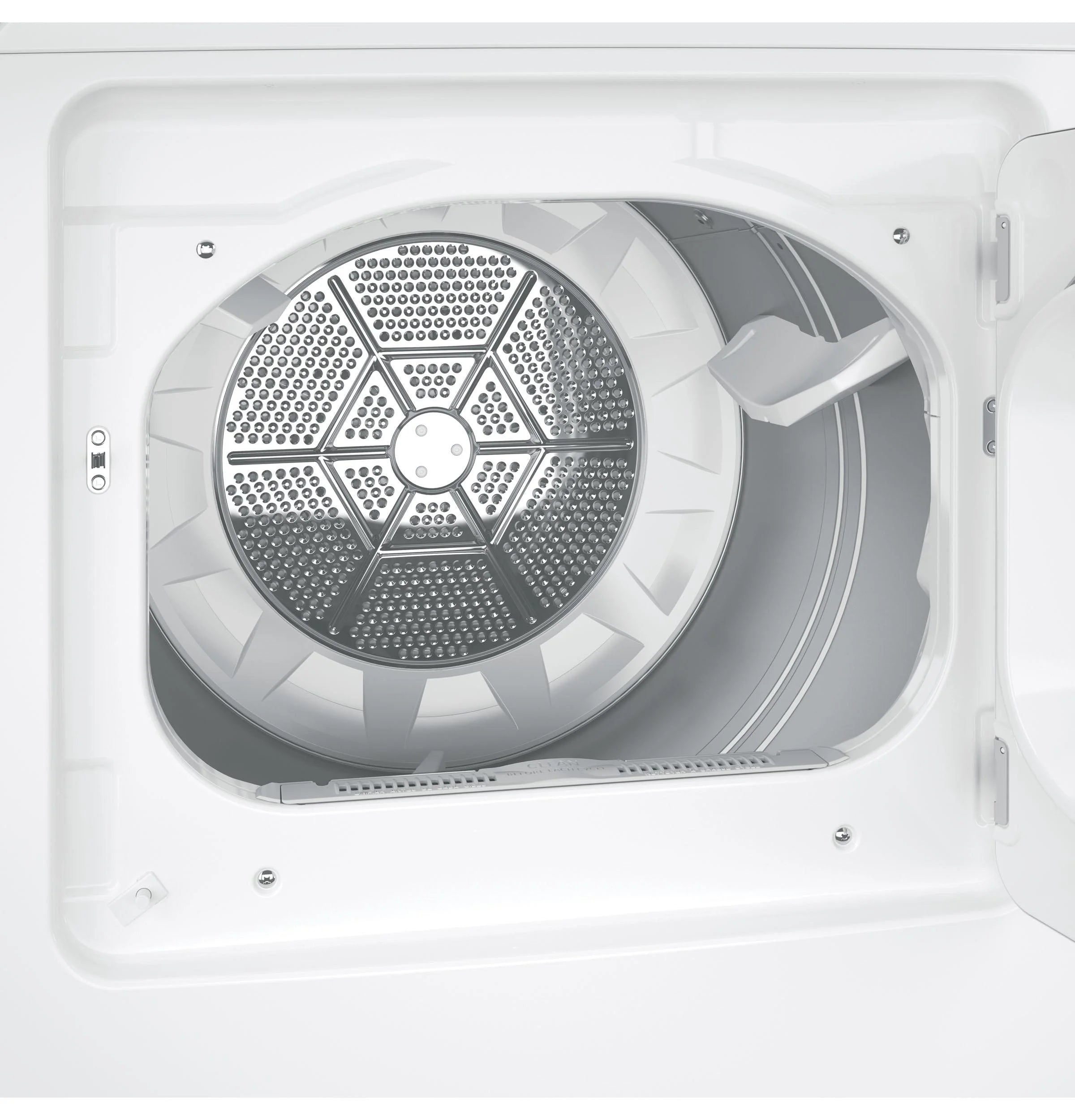 27" Wide 7.2 Cu. Ft. Front Loading Gas Dryer White V4568