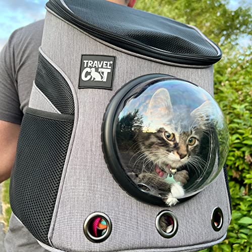 Airline Approved Cat Carrier Backpack with Space Capsule Bubble E566
