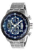 Stainless Steel Quartz Watch - 48mm Z206