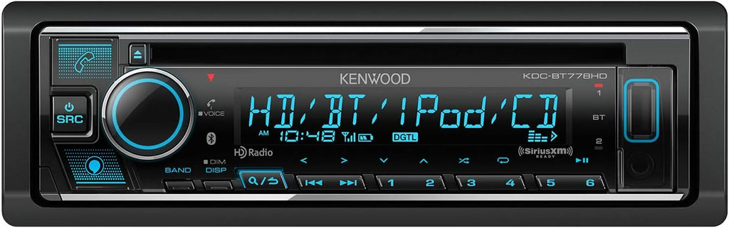 Single DIN Bluetooth CD Car Stereo Receiver I113