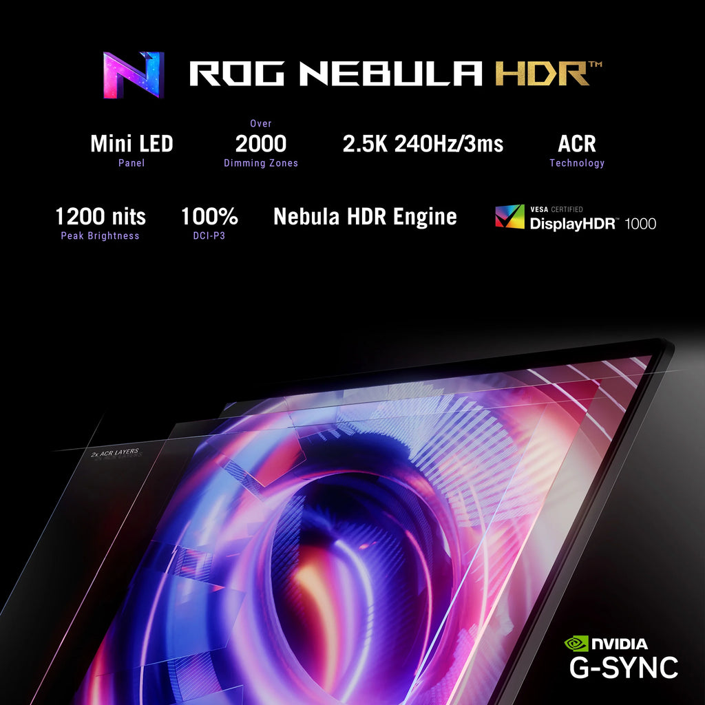 18in 240Hz Mini LED WQXGA Gaming Laptop J2772