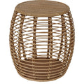 Natural Espresso Rattan End Table Z748