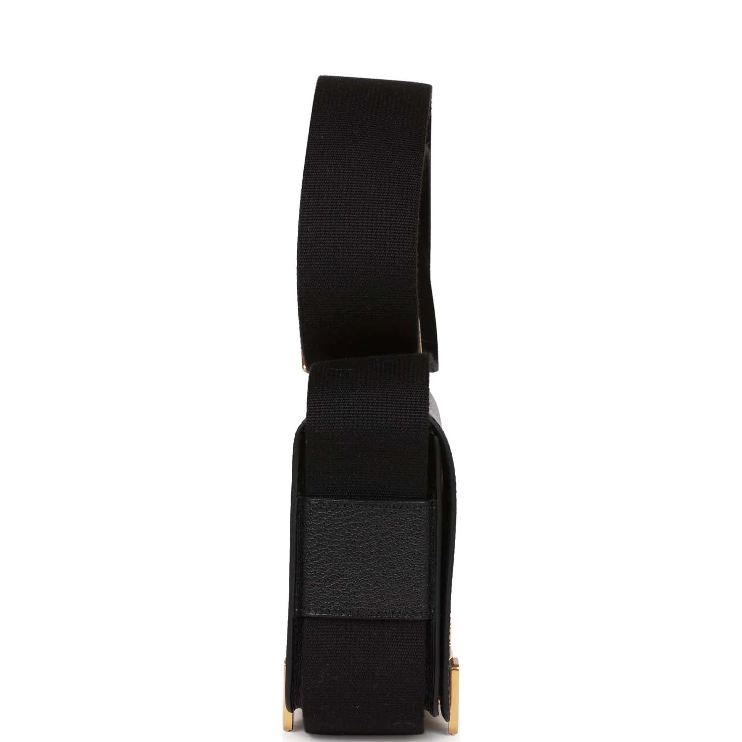 Black Chevre Gold Hardware Geta U8660